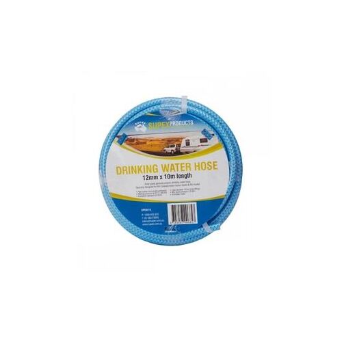 Supex Drinking Water Hose - 10M Coil, 12  mm Dia.