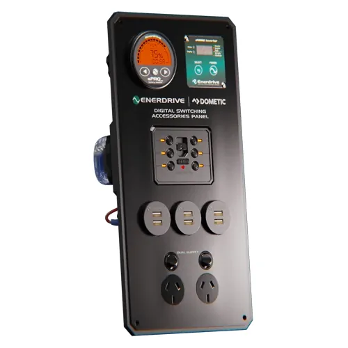 Garmin Digital Switching Panel with GPO (12v sockets, ePro & Inverter Remote Cutouts)