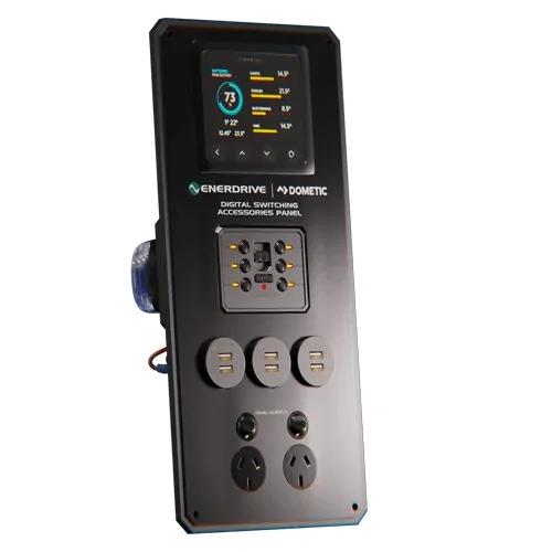 Garmin Digital Switching Panel with GPO (12v Sockets & Simarine Cutouts)