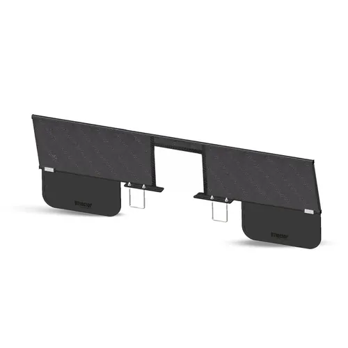 D-Flector Caravan Aluminium Stone Guard Ultra light - Linear Centre Cut Out