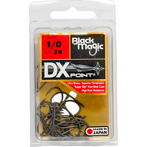 Black Magic DX Point 1/0 Hook Economy