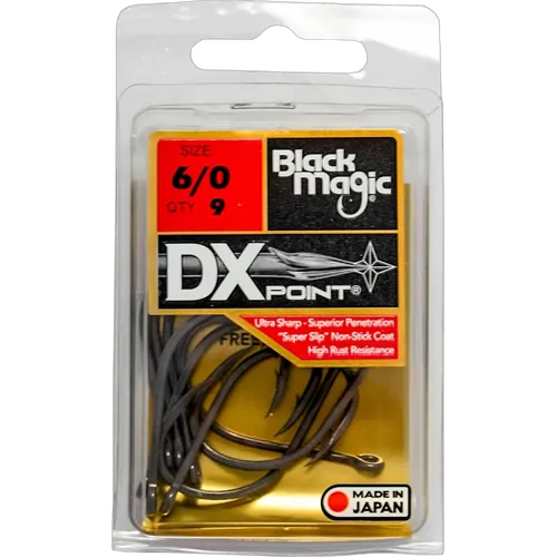 Black Magic DX Point 6/0 Hook Economy