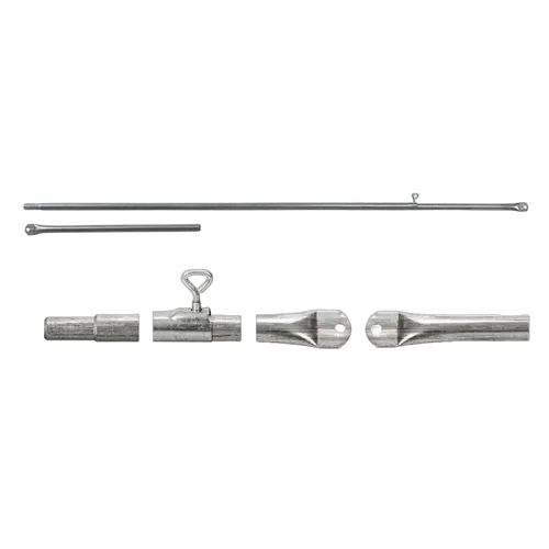 Oztrail Adjustable Galvanised Slide Rail - 213Cm