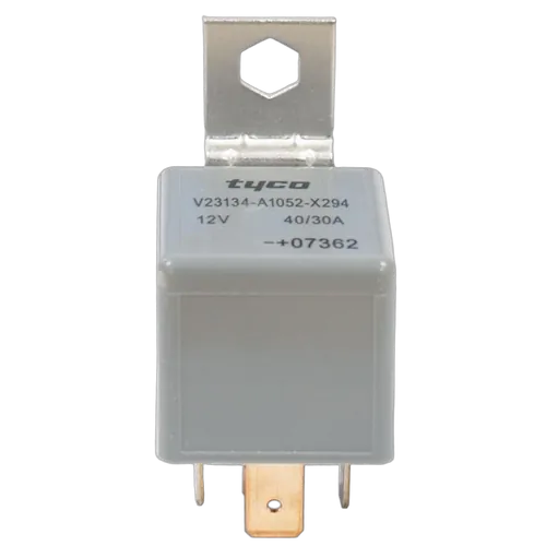Tyco Mini Relay 12V Change Over 30Amp N/O 40Amp N/C 5 Pin Resistor Protected