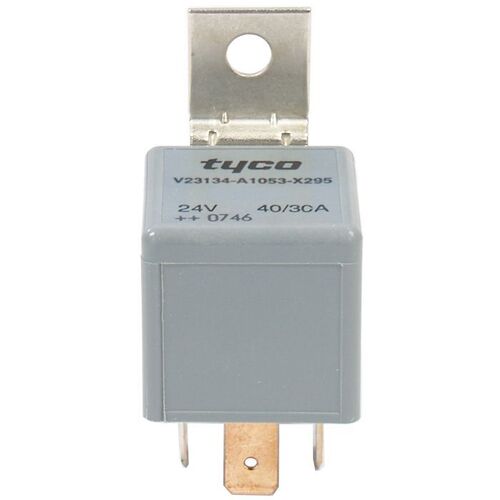 Tyco Mini Relay 24V Change Over 30Amp N/O 40Amp N/C 5 Pin Resistor Protected