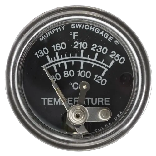 Murphy Murphy Mech Temp Gauge 250F 10 Foot Capilliary