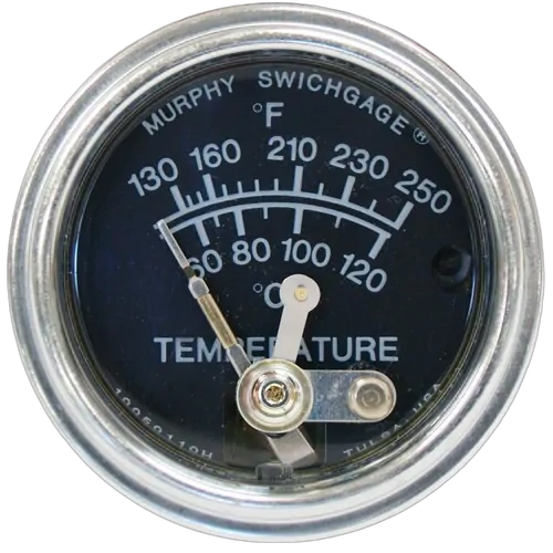 Murphy Murphy Mech Temp Gauge 250F 16 Foot Capilliary