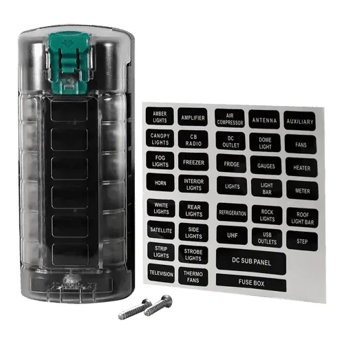 FUSE BLOCK 6 INDEPENDENT CIRCUITS