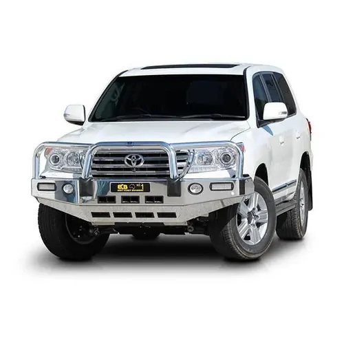 ECB Big Tube Bar w/Lights to Suit Toyota Landcruiser 200 Series Altitude 03/12 to 10/15 Polished