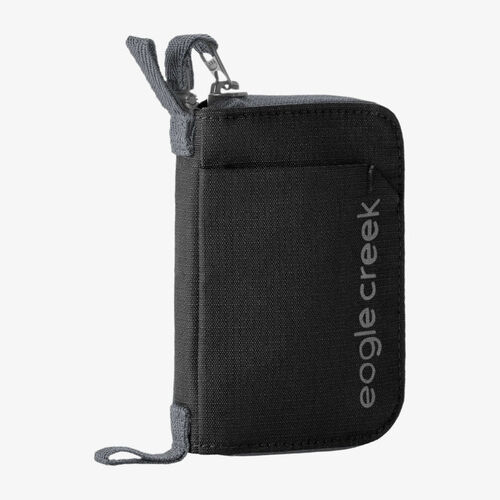 Eagle Creek Stash RFID Zip Wallet Black