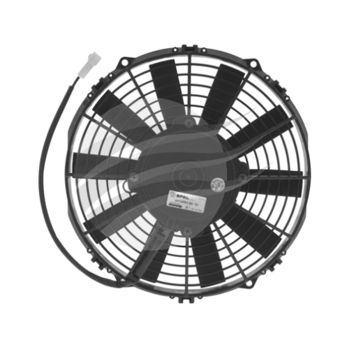 SPAL Thermo Pusher Fan - 9" - 12V - 673 CFM - VA07-AP7/C-31S