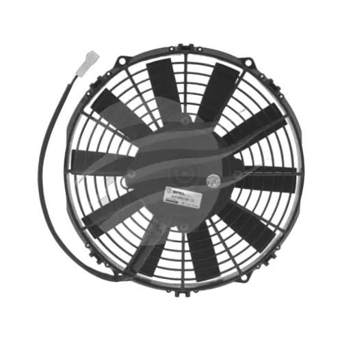 SPAL Thermo Pusher Fan - 9" - 12V - 673 CFM - VA07-AP7/C-31S