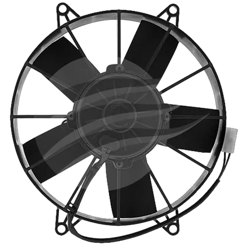 SPAL Thermo Pusher Fan - 10" - 24V - 1097 CFM - VA15-BP70/LL-39S