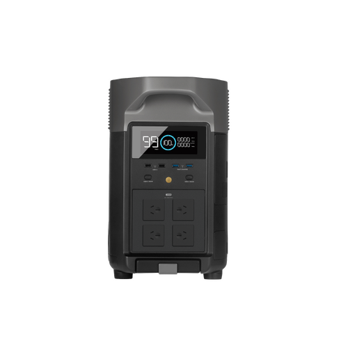 Ecoflow Delta Pro Power Station with 3600W total AC Output and Built in 3600Wh (300Ah@12V) Battery