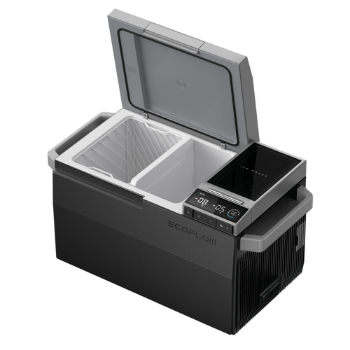 Ecoflow Glacier 38L fridge and freezer with Ice maker and Wheel/Pull-rod. (Optional plug in Battery to be purchased separately)