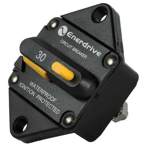 Enerdrive Panel Mount Enerdrive 285-Series Circuit Breaker 30a