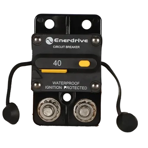 Enerdrive 285-Series Circuit Breakers Surface Mount Parallel 5/16 Stud 40A