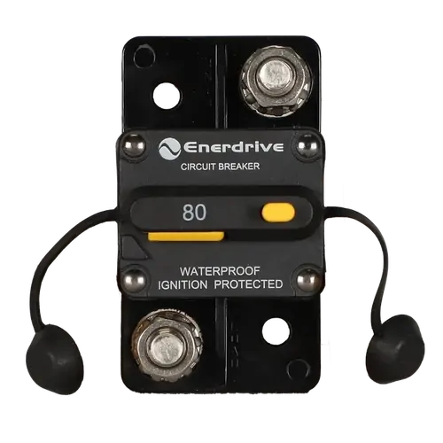 Enerdrive 285-Series Circuit Breakers Surface Mount 3/8 Stud 80A