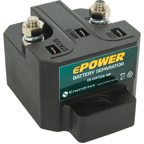 Enerdrive 12V-160A/24V-160A Dual Vsr Relay