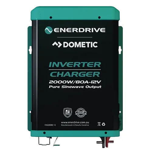 ENERDRIVE INVERTER/CHARGER 2000W/80A-12V