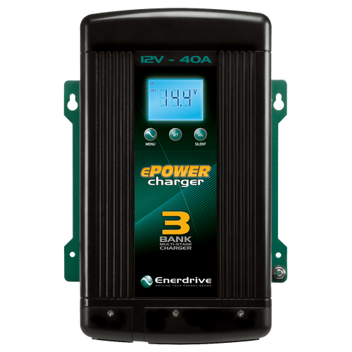 Enerdrive Epower Smart Charger 40amp / 12v