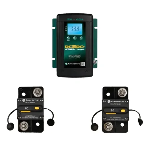 EPOWER DC2DC40+ WITH FREE 60/70A CIRCUIT BREAKERS