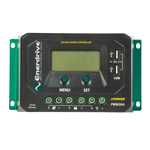 Epower Pwm Solar Controller- 30Amp 12/24Stock Code: En43030
