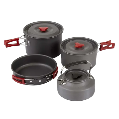 Explore Planet Earth Aluminium Cookware Set 4 piece