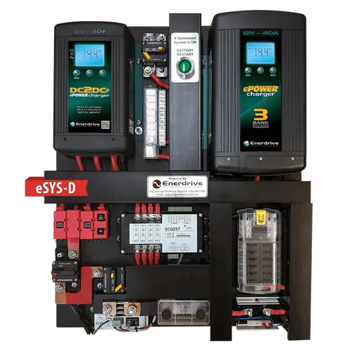 Enerdrive Esystem 40/40 Ac/Dc And Simarine