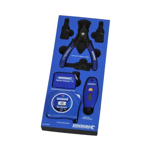 Kincrome Truck Box 8 Piece Circlip Pliers & Measuring Eva Tray
