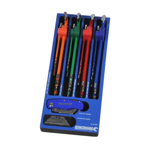 Kincrome Truck Box 37 Piece Hex & Torxft Key Sets Eva Tray