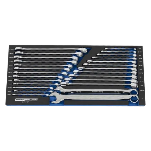 Kincrome Evolution 26 Piece Combination Spanners Eva Tray