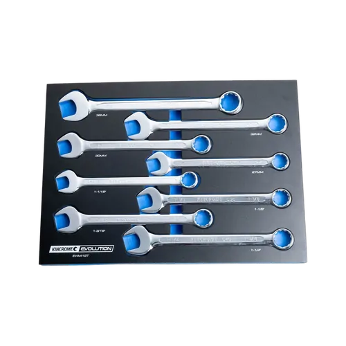 Kincrome Evolution 8 Piece Jumbo Combination Spanners Eva Tray