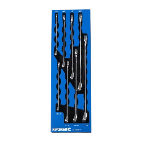 Kincrome Truck Box 10 Piece Combination Spanners Eva Tray