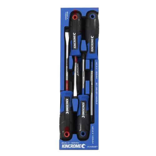 Kincrome Truck Box 5 Piece Torquemasterft Screwdriver Eva Tray
