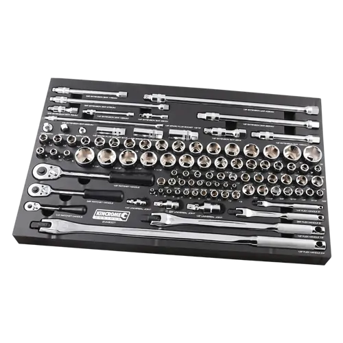 Kincrome Contour 99 Piece Lok-On Sockets & Accessories Eva Tray