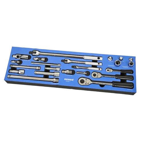 Kincrome Truck Box 22 Piece Lok-On Socket Accessories Eva Tray