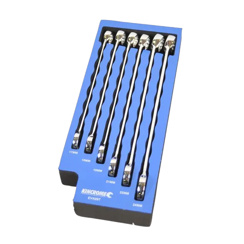 Kincrome Truck Box 6 Piece Combination Spanners Eva Tray