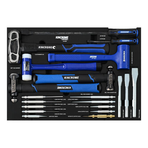 Kincrome CONTOUR 20 Piece Striking & Prying EVA Tray