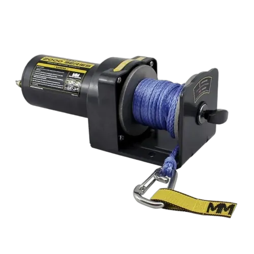 Mean Mother Peak ATV 2000lb Winch [ Type:Synthetic Rope ]