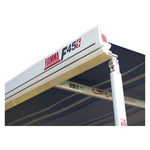 2.6M FIAMMA F45 S WHITE CASE AWNINGS - ROYAL GREY
