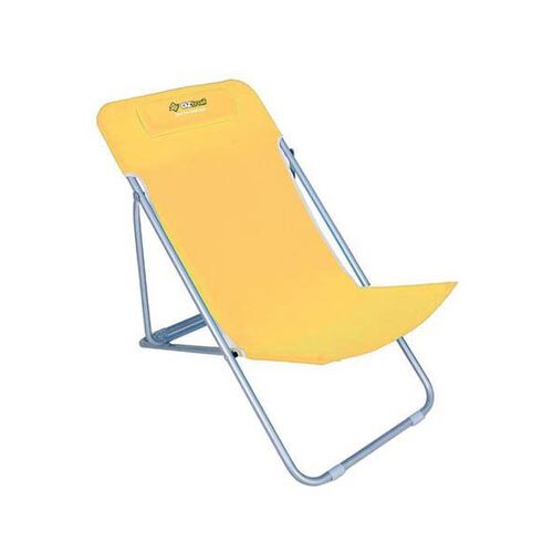 Oztrail Sand Trax Beach Chair Yellow