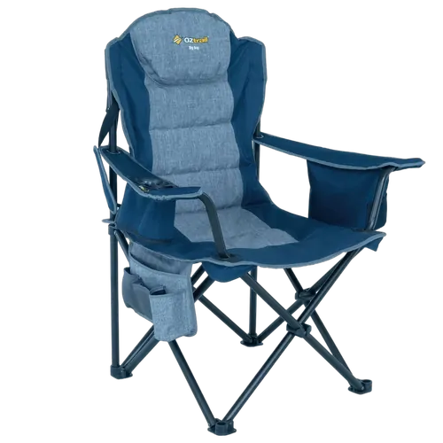 Oztrail Big Boy Arm Chair - Blue