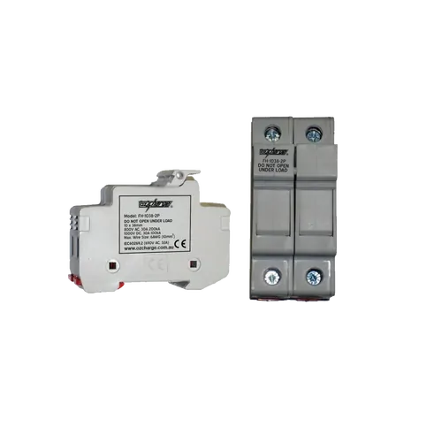 Ozcharge Fuse Holder 2 Pole 10 X 38