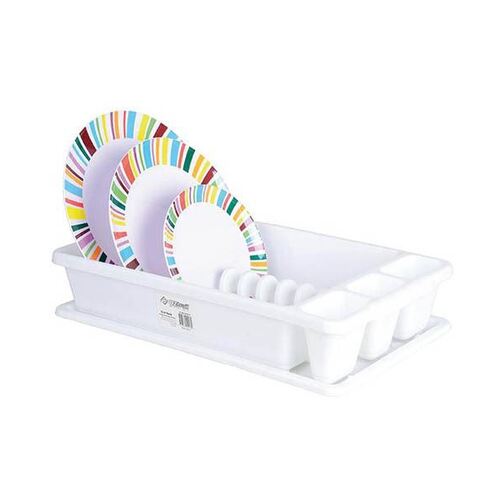 Oztrail Dish Rack With Drainer
