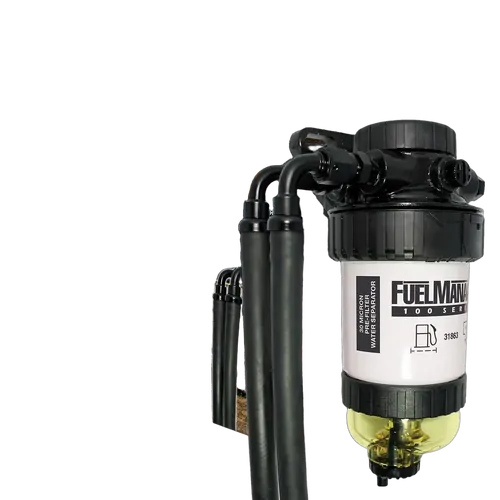 10mm Universal Fuel Manager Pre-Filter Kit with Bracket (FM801DPK)