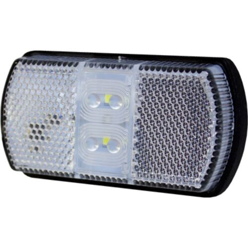 Supex Clear Led Front Clearance Lamp With Reflectors