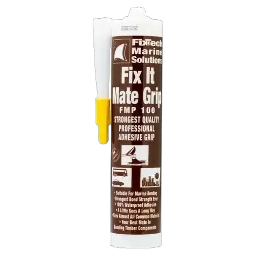 Fixtech Fixit Grip 100% Waterproof Timber Adhesive Paste 310ml Cartridge