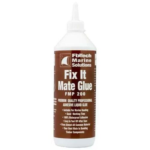 fixtech FixIt Glue 100% Waterproof Timber Adhesive, Liquid