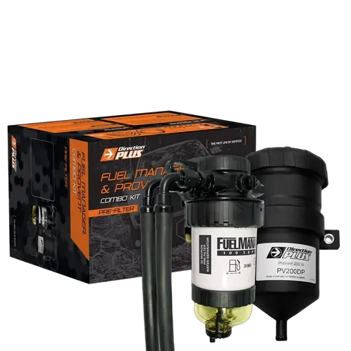 Fuel Manager Pre-Filter + ProVent Combo For Nissan Patrol ZD30DDTi 2006 - 2018
